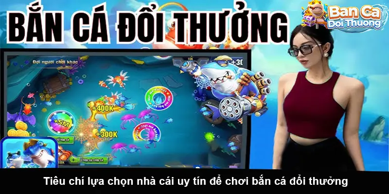 Người chơi tận hưởng game bắn cá đổi thưởng 