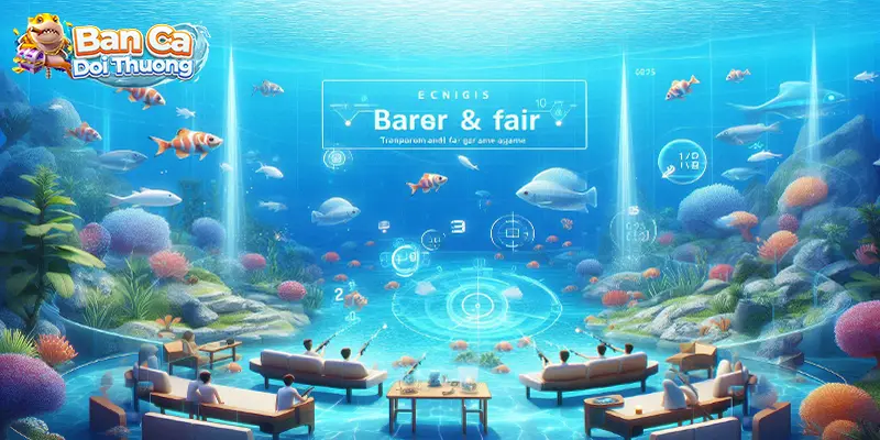 Sân chơi bắn cá minh bạch với thiết kế đại dương hiện đại